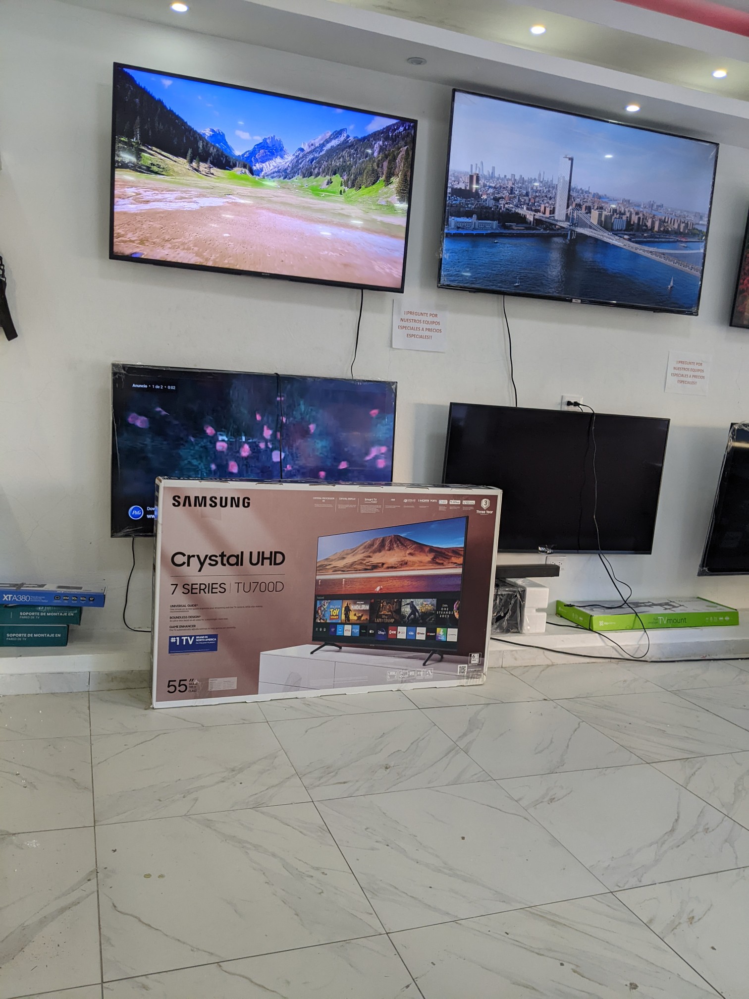 tv - Tv Samsung 55 TU700D Smart TV 4K 1 año de garantía somos tienda física