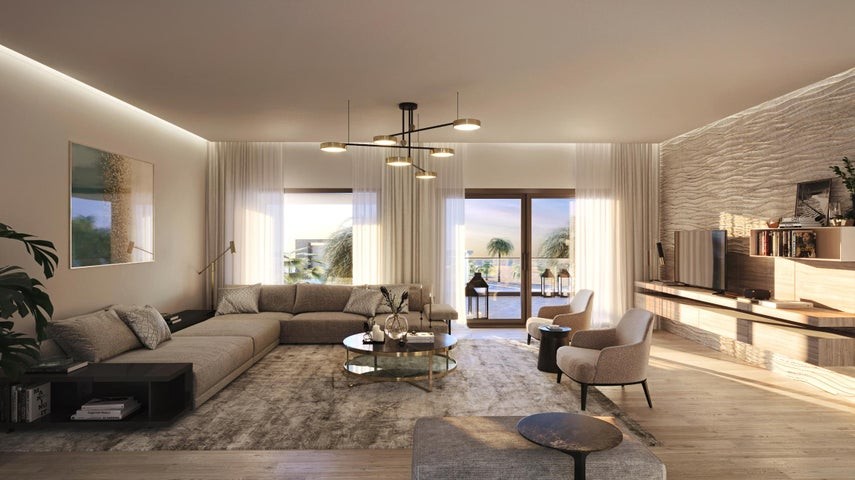 apartamentos - Proyecto en venta Punta Cana #22-2409 tres dormitorios, balcón, frente al mar.
