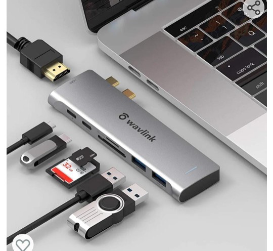 computadoras y laptops - Adaptador USB-C 4K