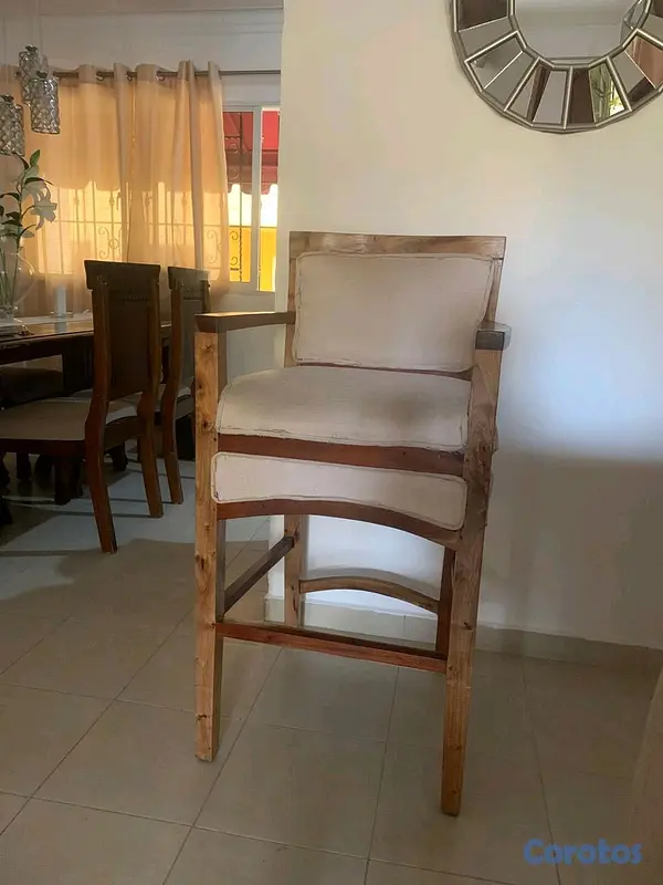 muebles y colchones - Sillas para desayunador.( Caoba) 2