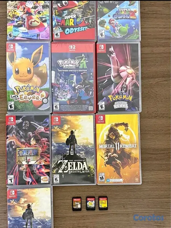 consolas y videojuegos - vendo juegos de nintendo switch 2