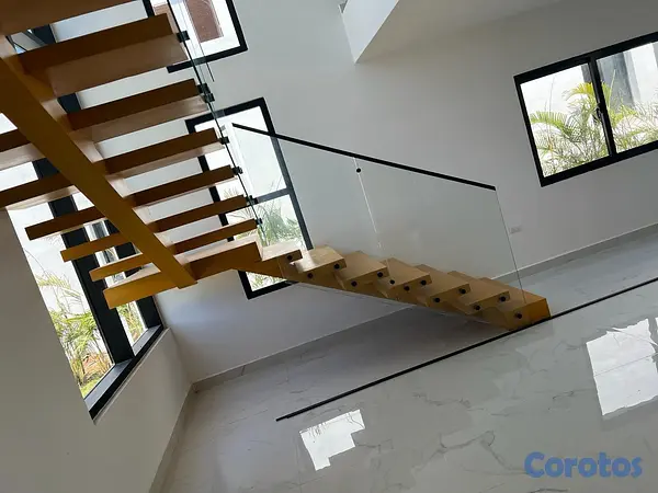casas vacacionales y villas - Vendo hermosa villa en Playa Nueva Romana  4