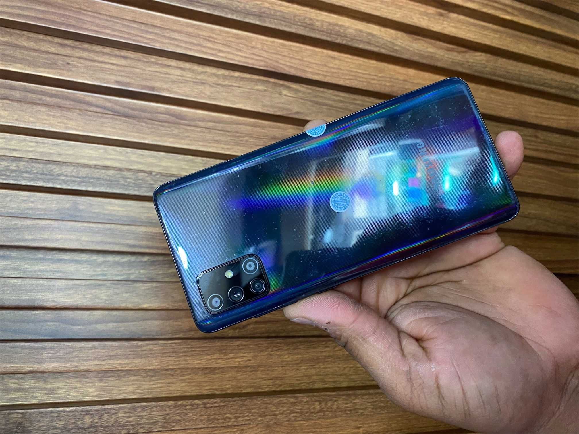 celulares y tabletas - samsung galaxy A71 dual sim  9