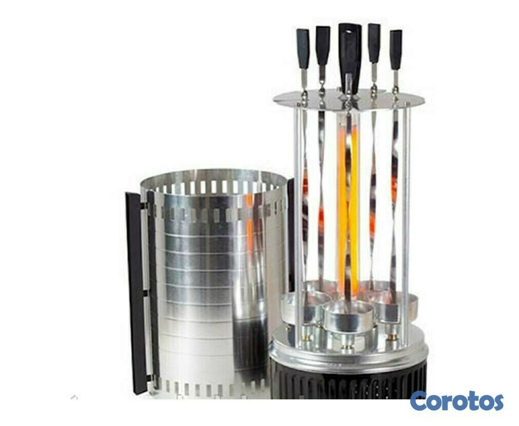 electrodomesticos - Parrilla electrica de pinchos SW-5, 5 tenedor 4