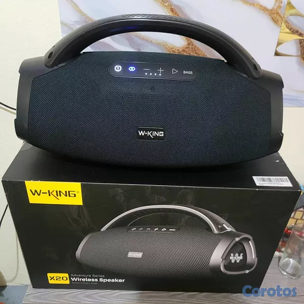 accesorios para electronica - W-King X20 Wireless Speaker la bestia de los Altavoces  4