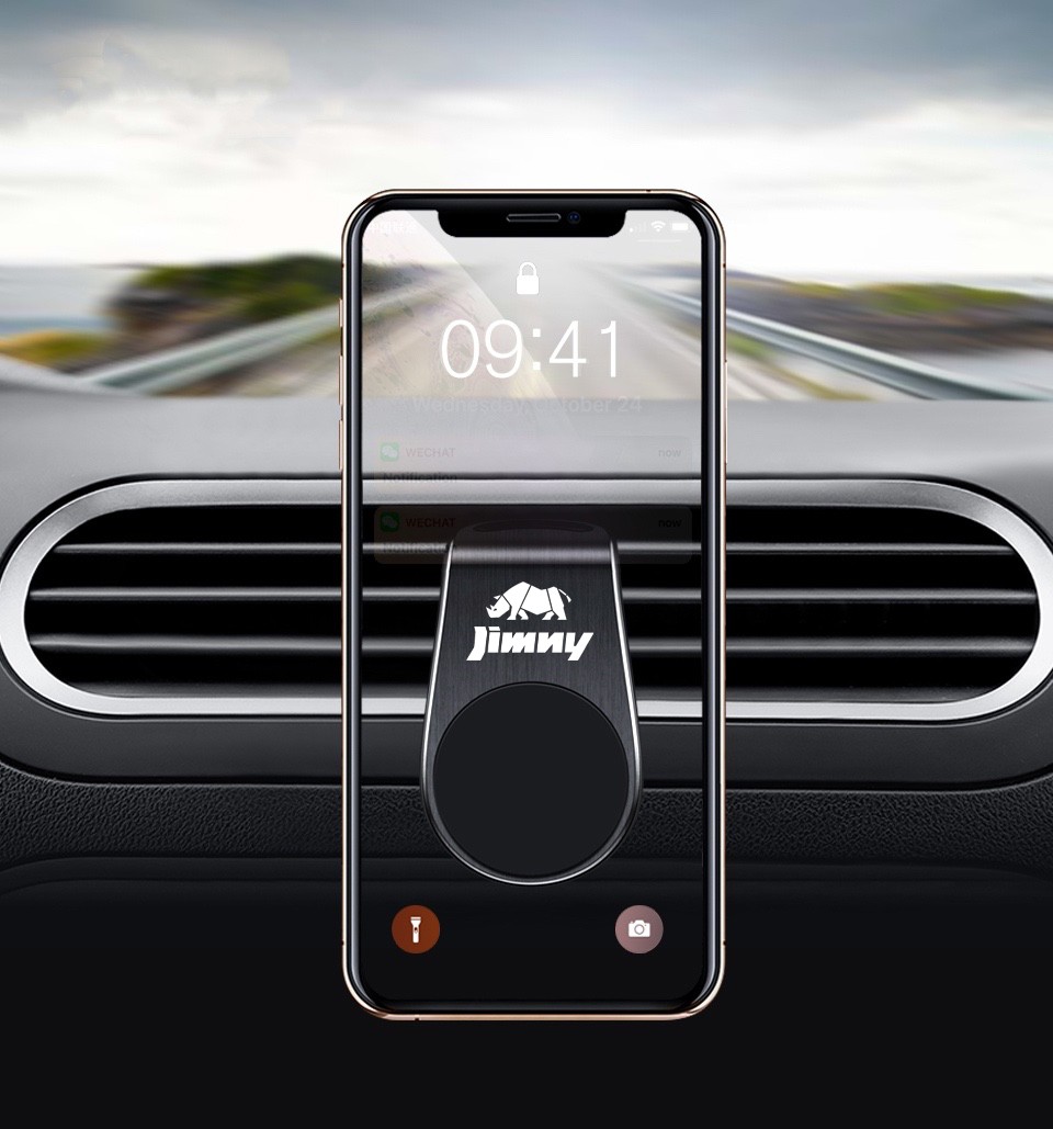 accesorios para electronica - Soporte universal de celular para carro con adhesivo CJ-14