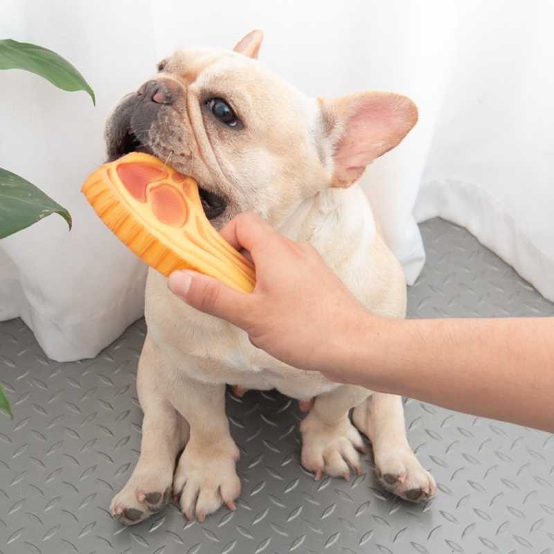 animales y mascotas - JUGUETE PARA PERRO CON FORMA DE BISTEC BISTEK HUESO MASCOTA 2