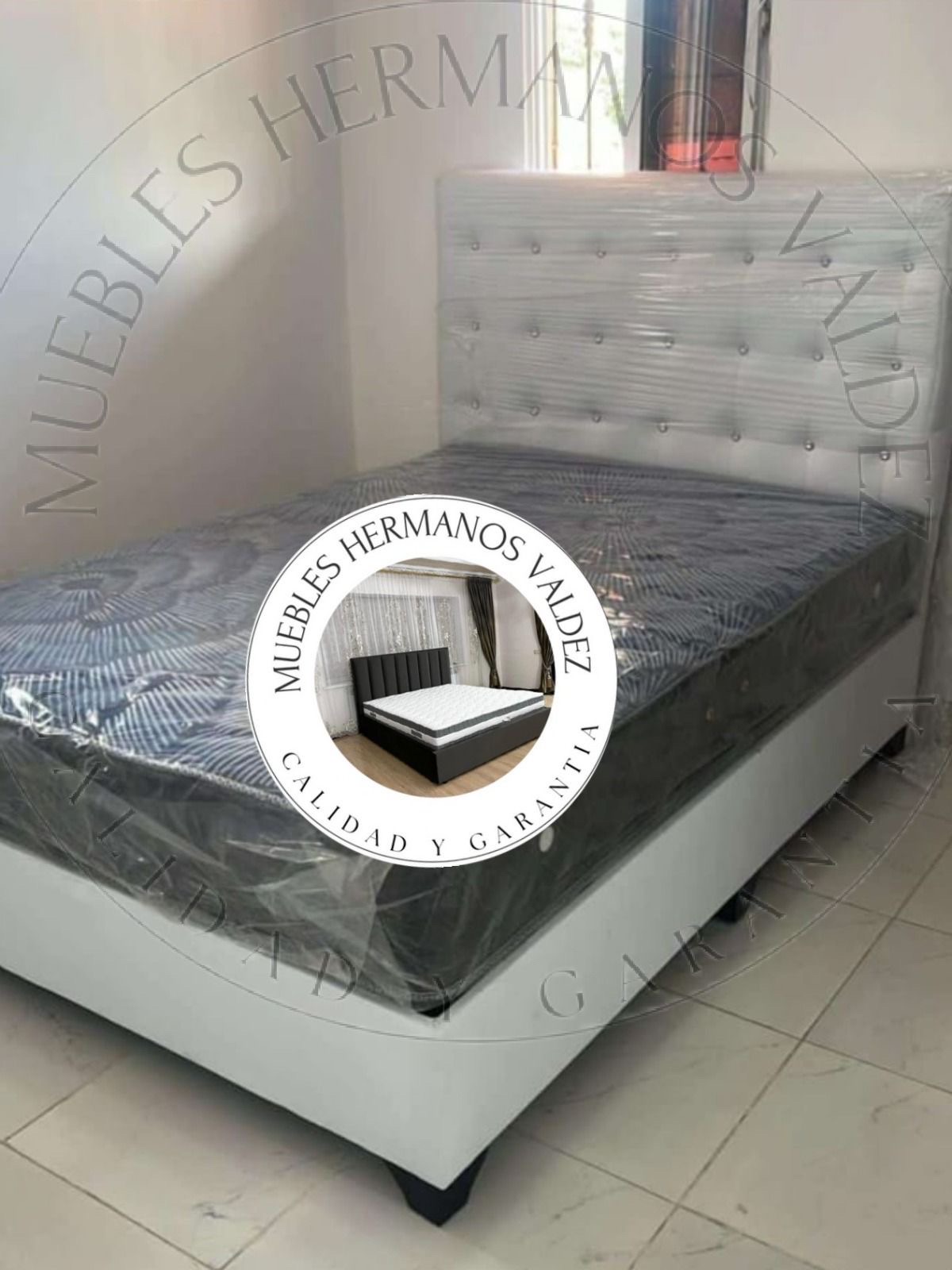 muebles y colchones - base mas espaldar y juegos de habitación  2
