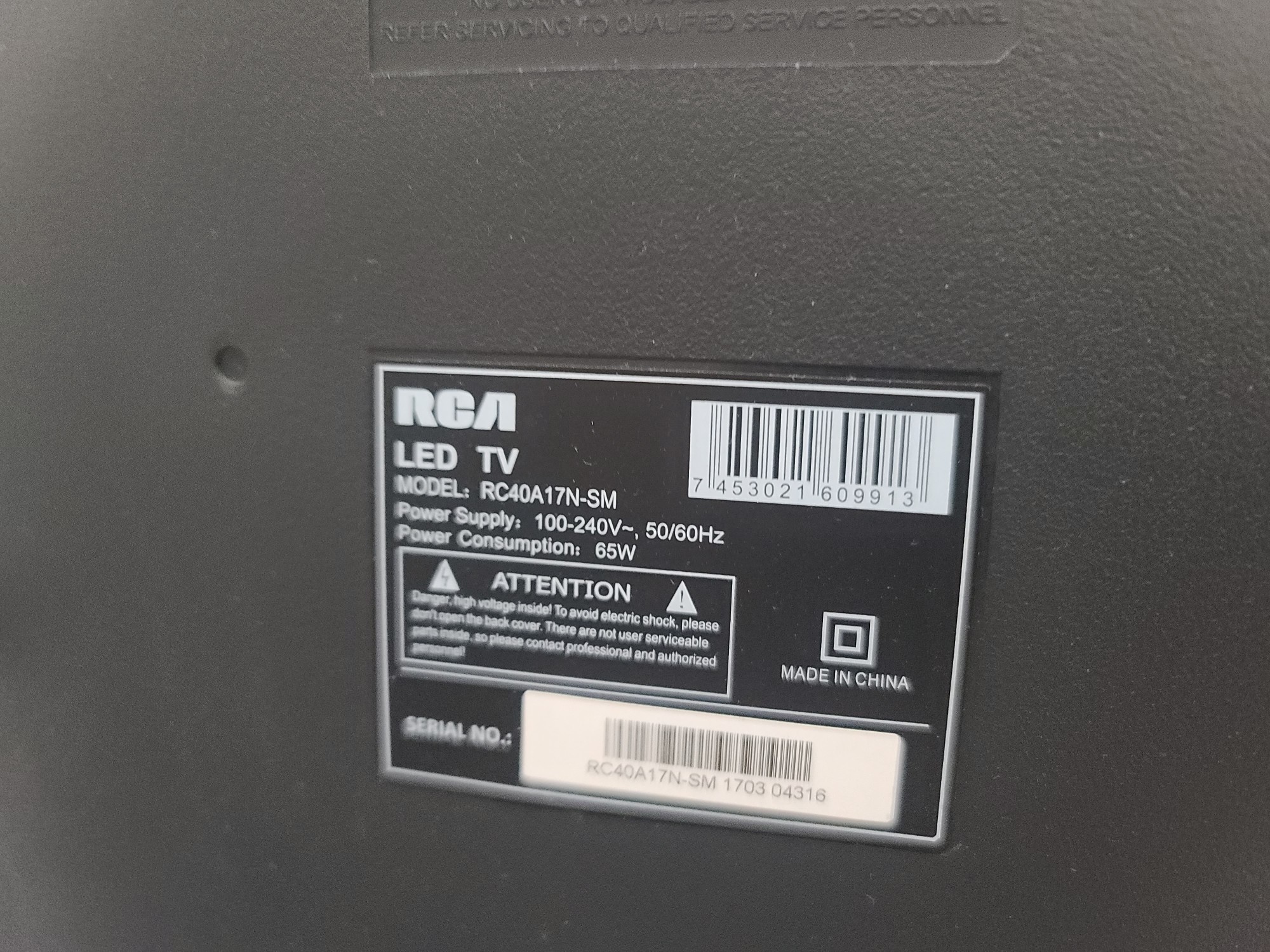 tv - Televisor RCA LED 40" como nuevo sin reparacion 3