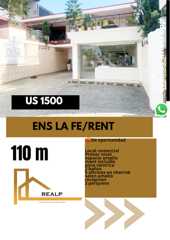 oficinas y locales comerciales - Local comercial en Ens la Fe
