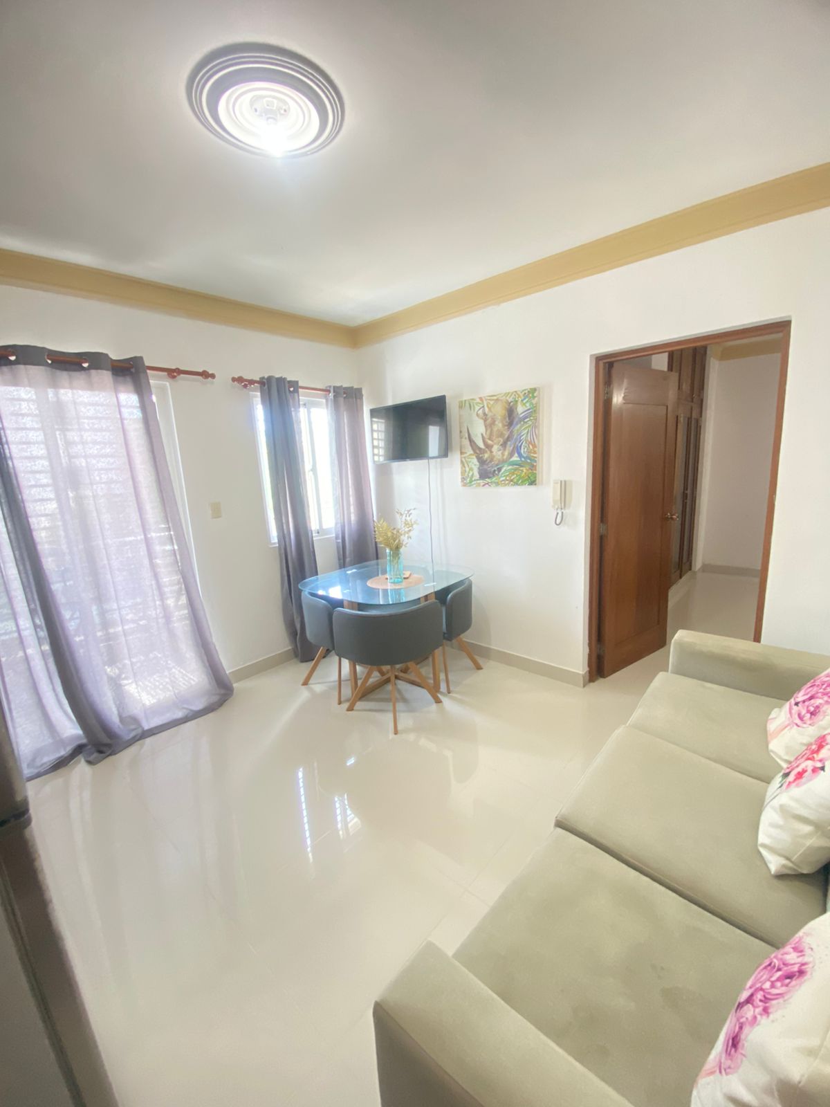apartamentos - rento estudio amueblado 2do piso don pedro proyecto cerrado  4