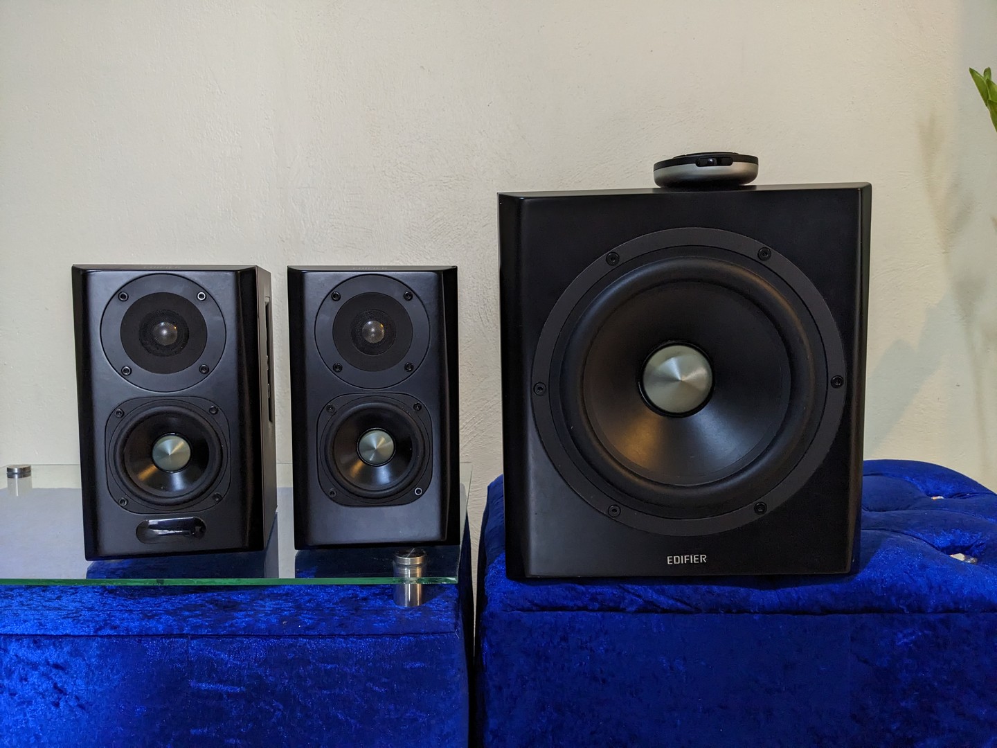 otros electronicos - Bocinas, sistema de sonido Edifier S350DB, está como nuevo.