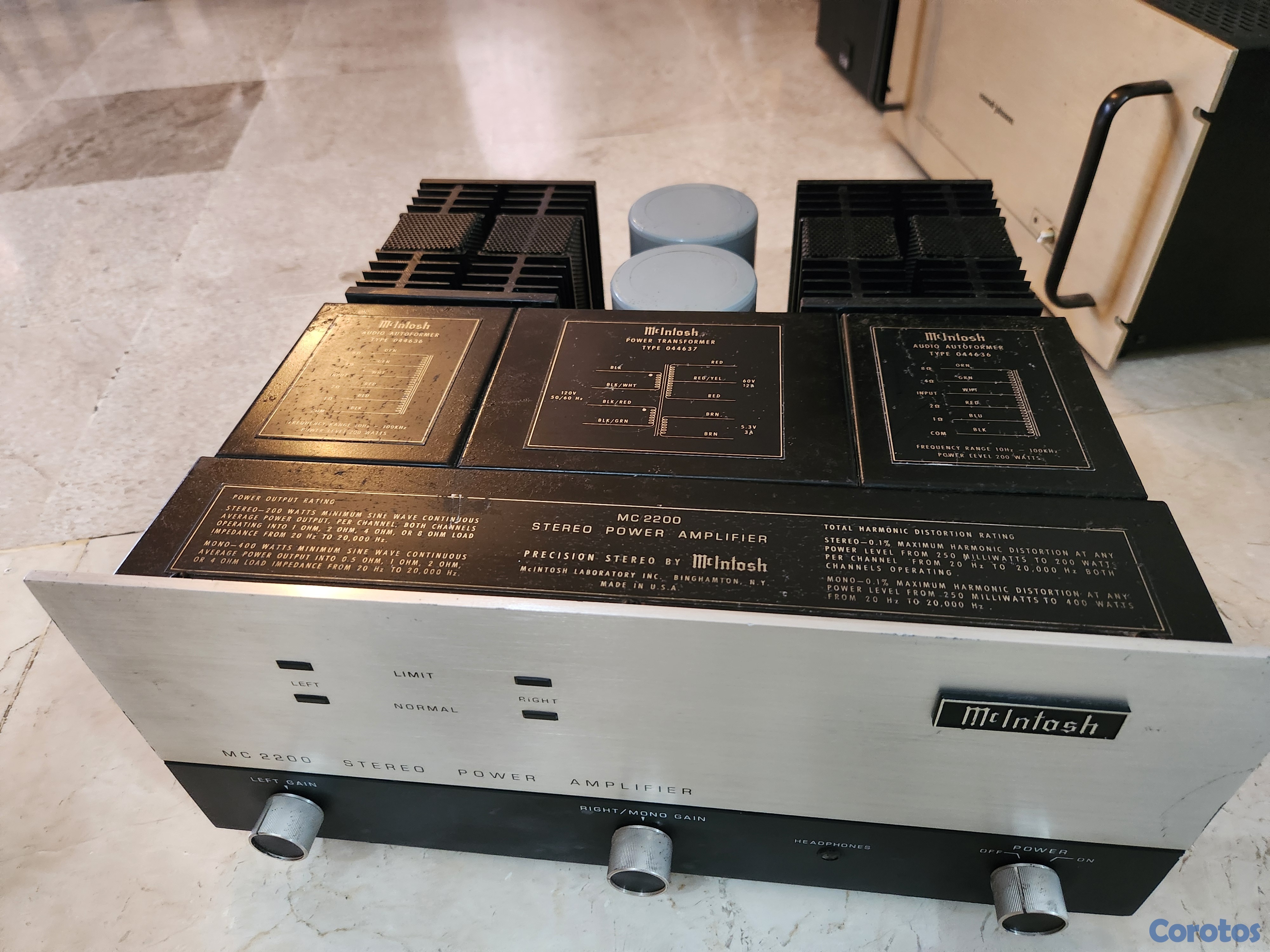 camaras y audio - Mcintosh MC 2200  2