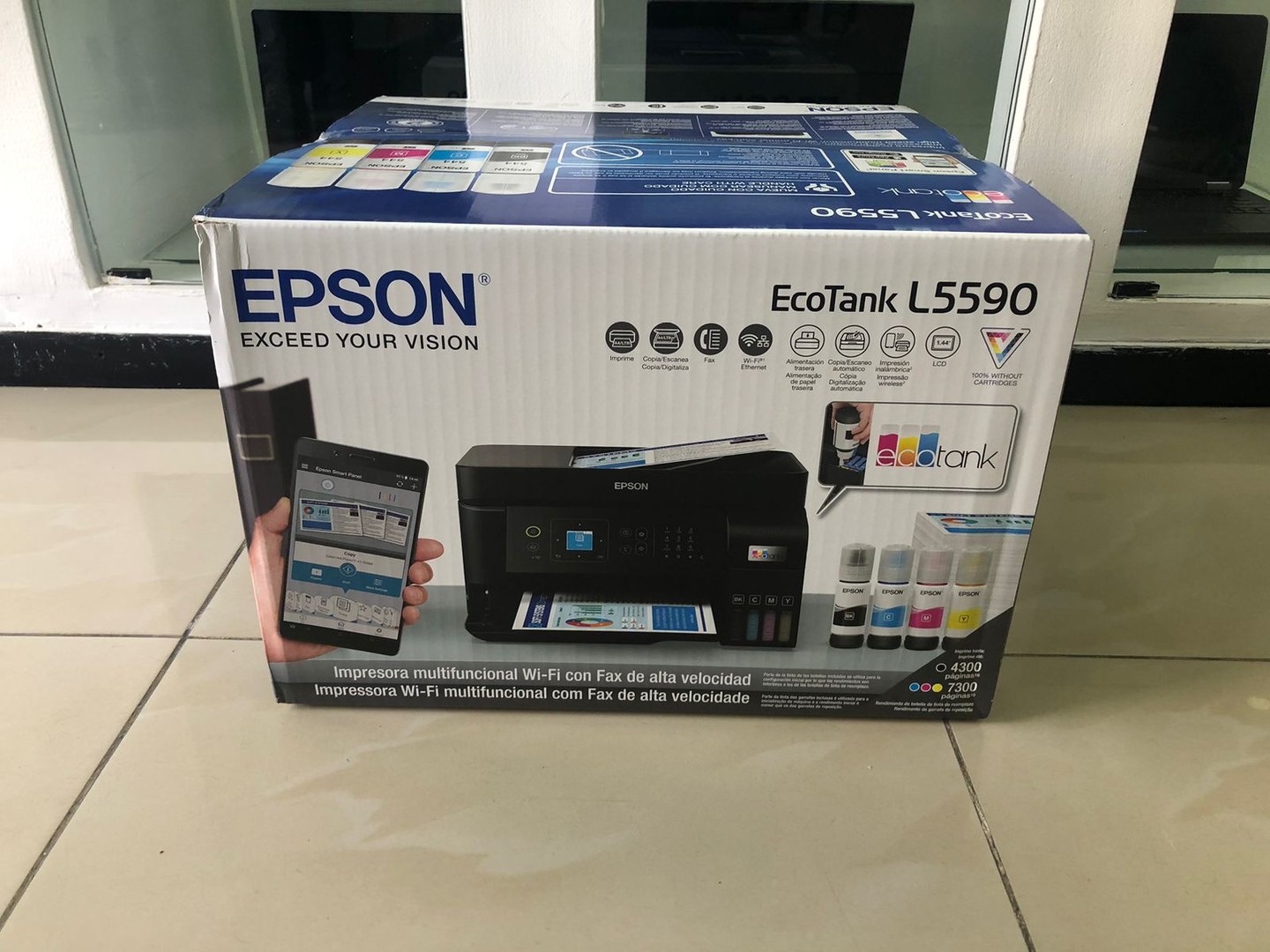 impresoras y scanners - OFERTA Impresora Epson L5590 a WIFI y USB, Multifuncional con bandeja ADF 0