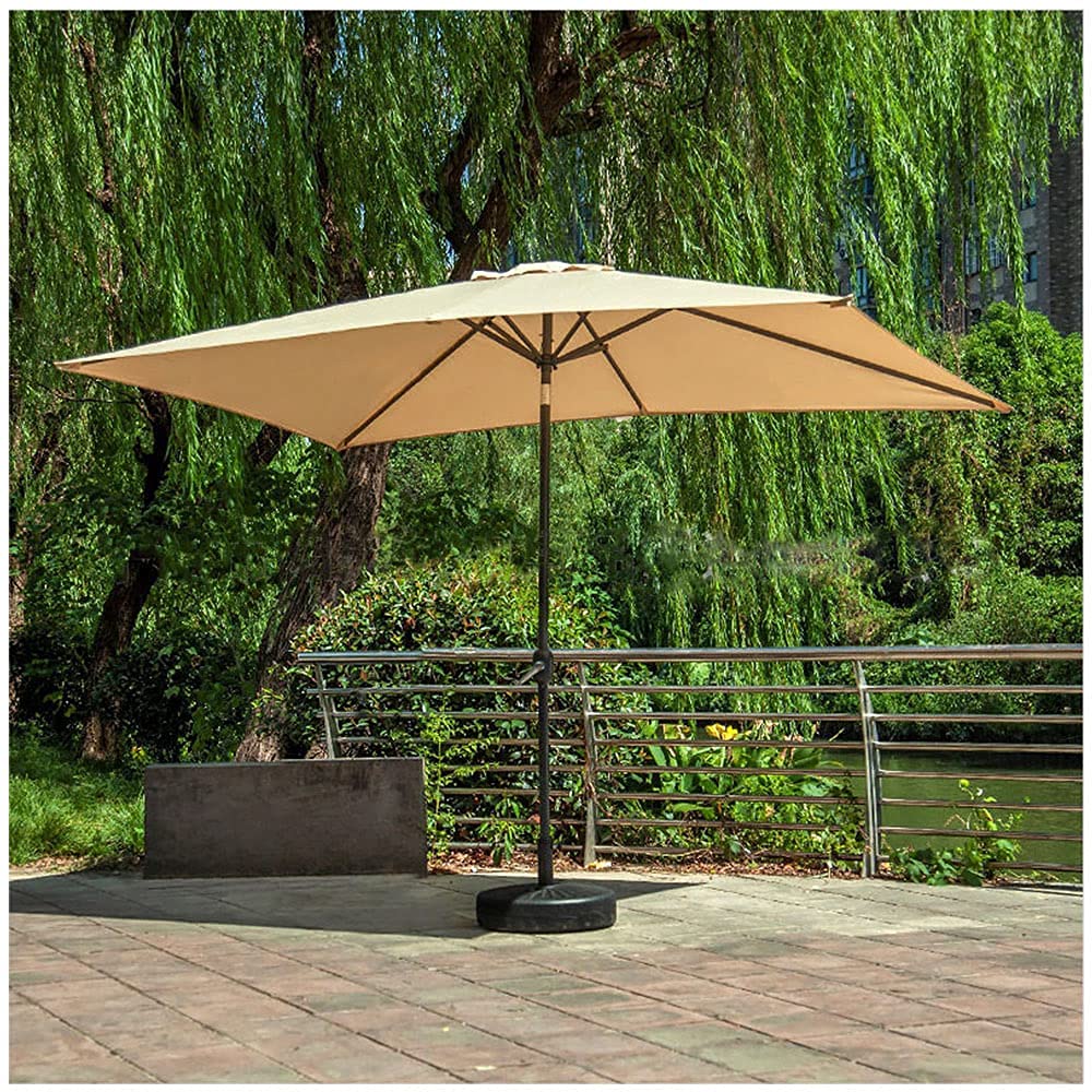 herramientas, jardines y exterior - sombrilla para jardin  laterales rectangulares 