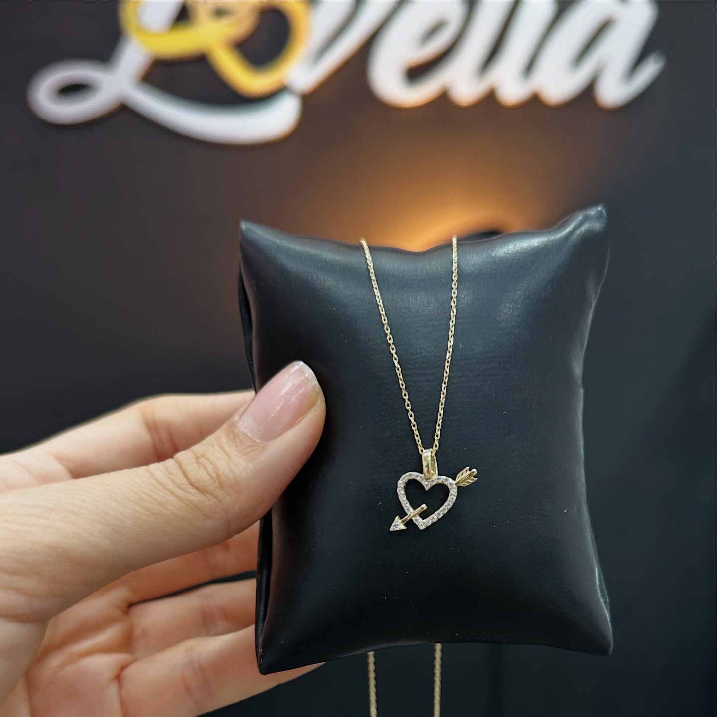 joyas, relojes y accesorios - Cadena con dije en oro 14k
