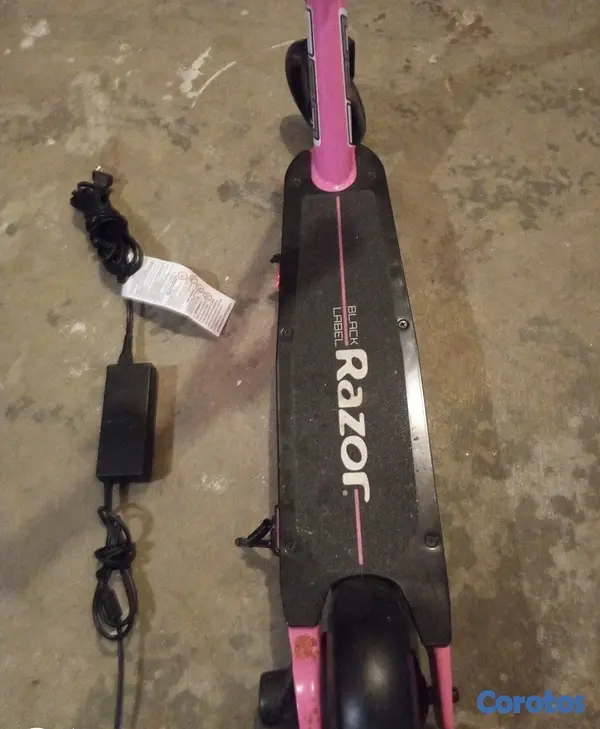 bicicletas y accesorios - Patineta Electrica razor scooter E90 Rosada usada como nueva 3