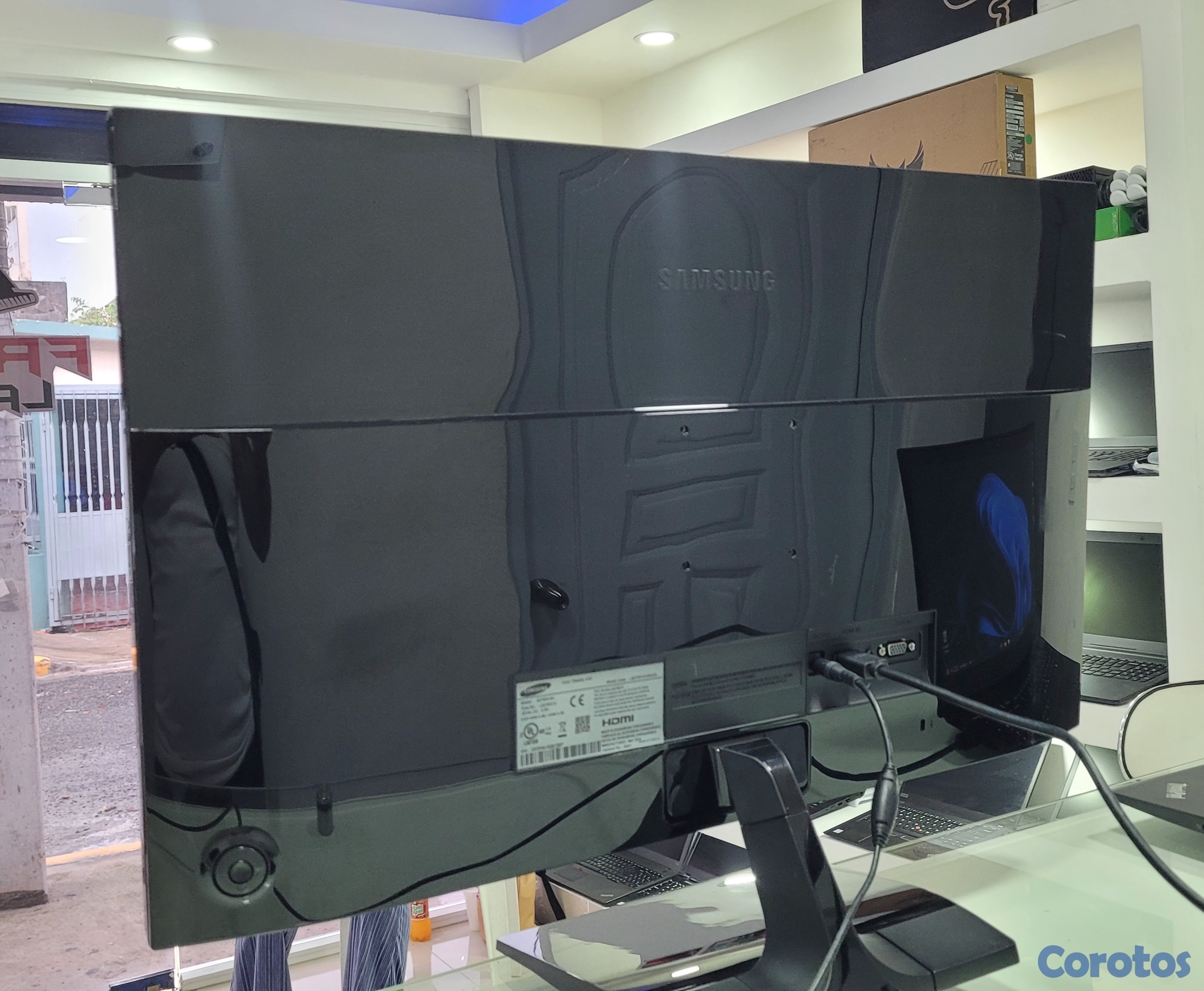 computadoras y laptops - monitor Samsung 27 Pulg led 1080p hdmi new 3