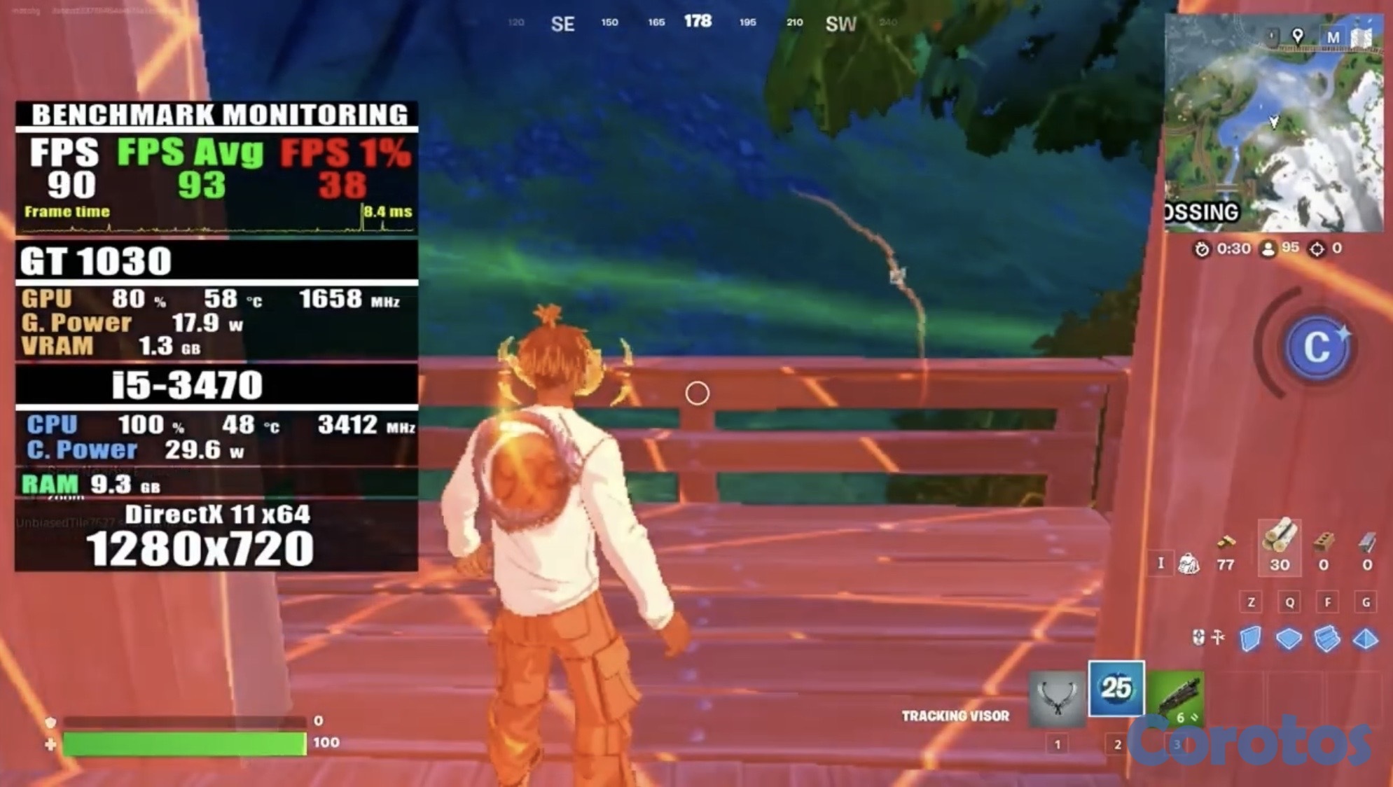 computadoras y laptops - DELL OptiPlex 3010 SFF i5 + GT 1030 + SSD + Monitor, lista para jugar y trabajar 9