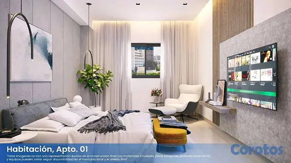 apartamentos - Venta de Apartamento en Gazcue 2
