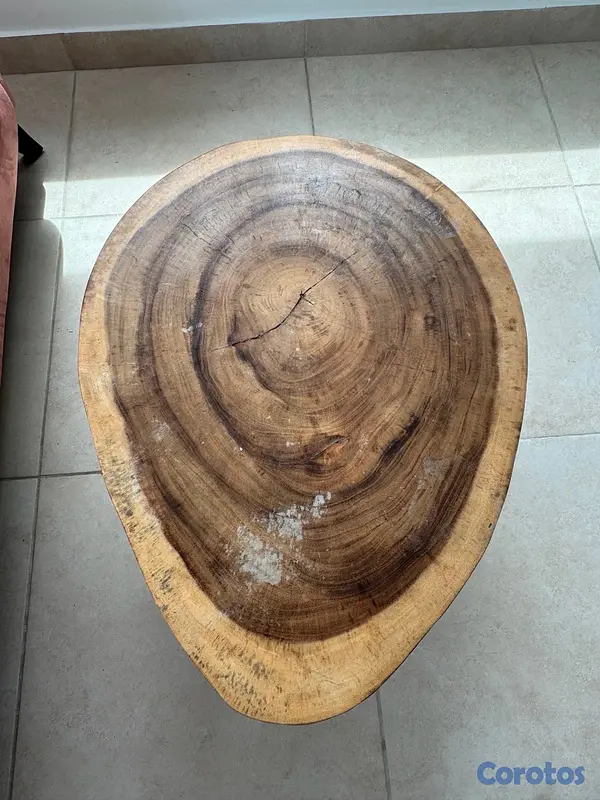 muebles y colchones - MESA ARTESANAL DE MADERA 3