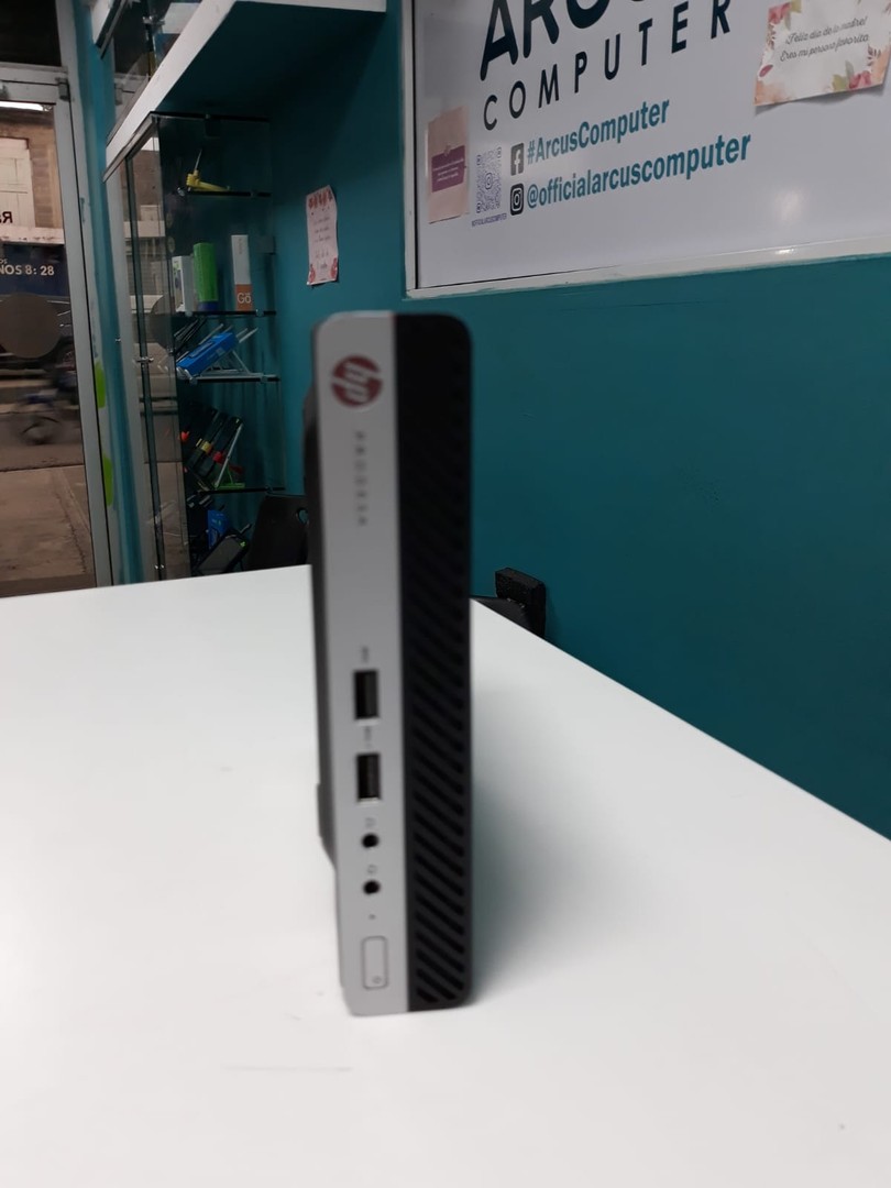computadoras y laptops - Desktop, HP ProDesk 400 G4 DM / 9th Gen, Intel Pentium Gold G5400T / 8GB DDR4 / 