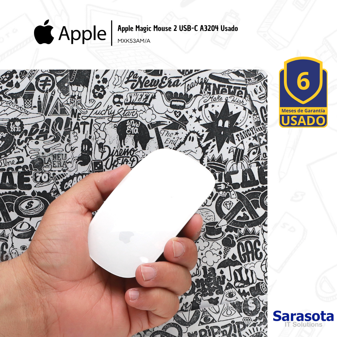 accesorios para electronica - Apple Magic Mouse 2 USB-C A3204 Usado 0