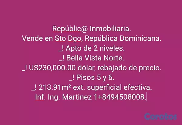 apartamentos - Apartamento En Bella Vista 10