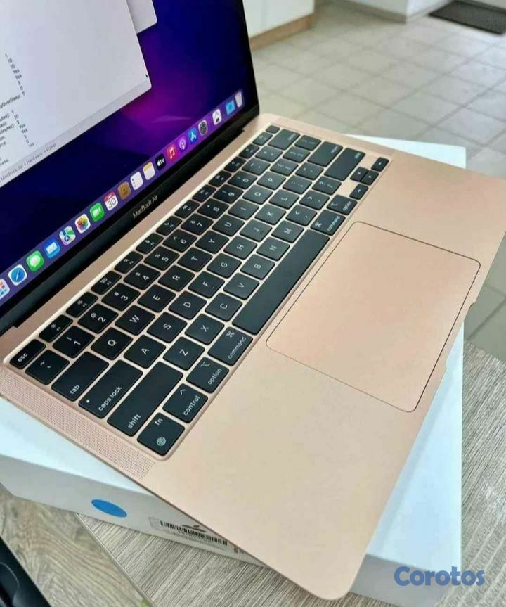 computadoras y laptops - Laptop Apple MacBook Air 2020, 13.3" M1, 8GB RAM, 256GB SSD, Rose Gold, Nueva 5