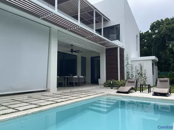 casas vacacionales y villas - VILLA DE LUJO AMUEBLADA EN PUNTA CANA VILLAGE  9