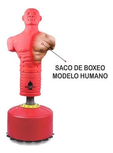 deportes - Muñeco de boxeo, saco, bolsa, torso, kickboxing, MUÑECOS DE ALTO IMPACTO 1