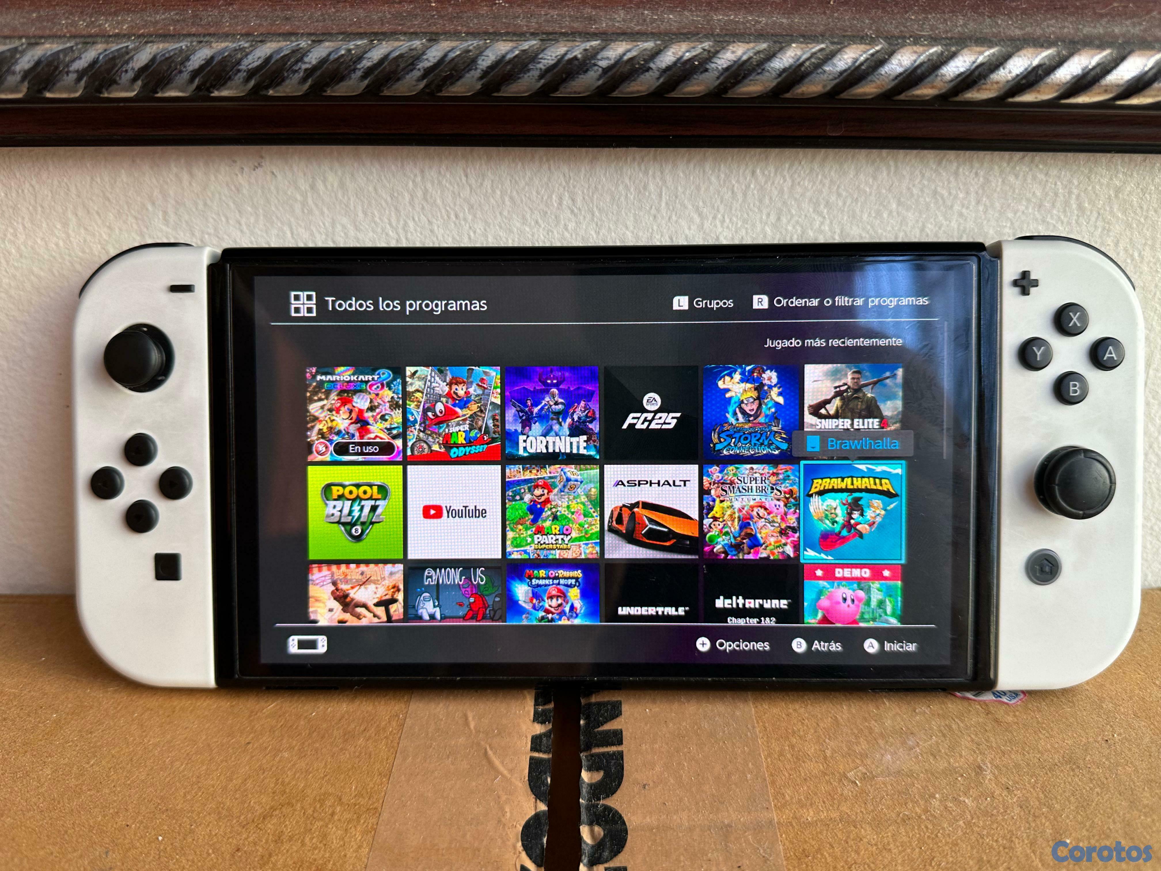 consolas y videojuegos - Nintendo Switch Oled  blanco 2