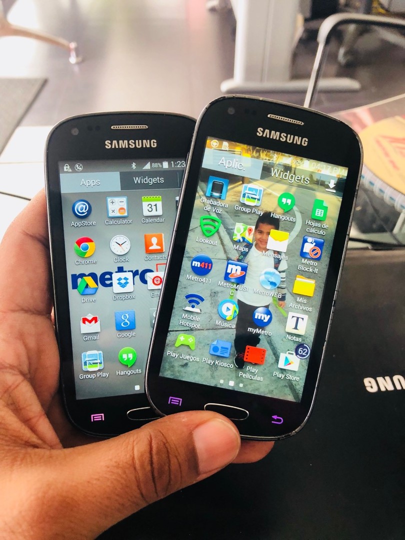 celulares y tabletas - SAMSUNG GALAXY S3 MINI GRIS 4G REC LLEG NITIDOS
