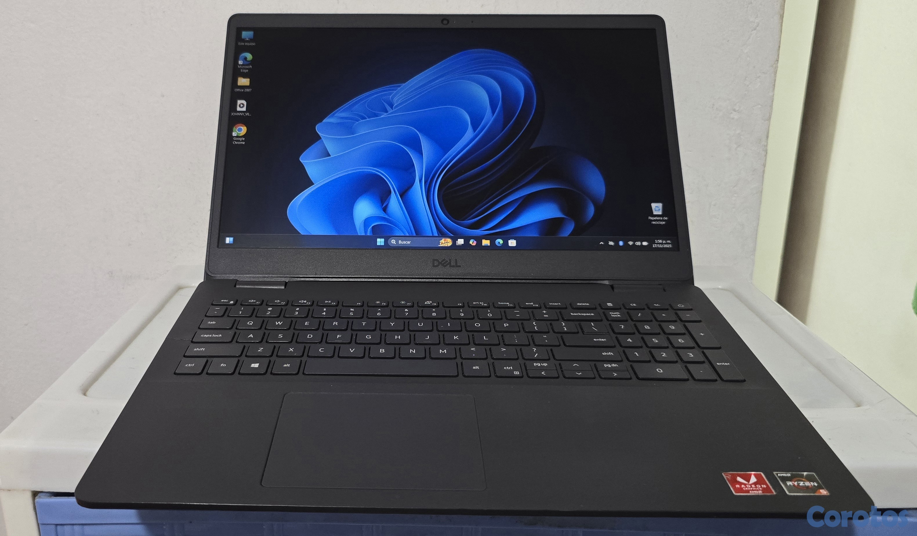 computadoras y laptops - Dell Gamer 17 Pulg Ryzen 5 10th Gen Ram 16gb Disco 550gb ssd Radeon pro 