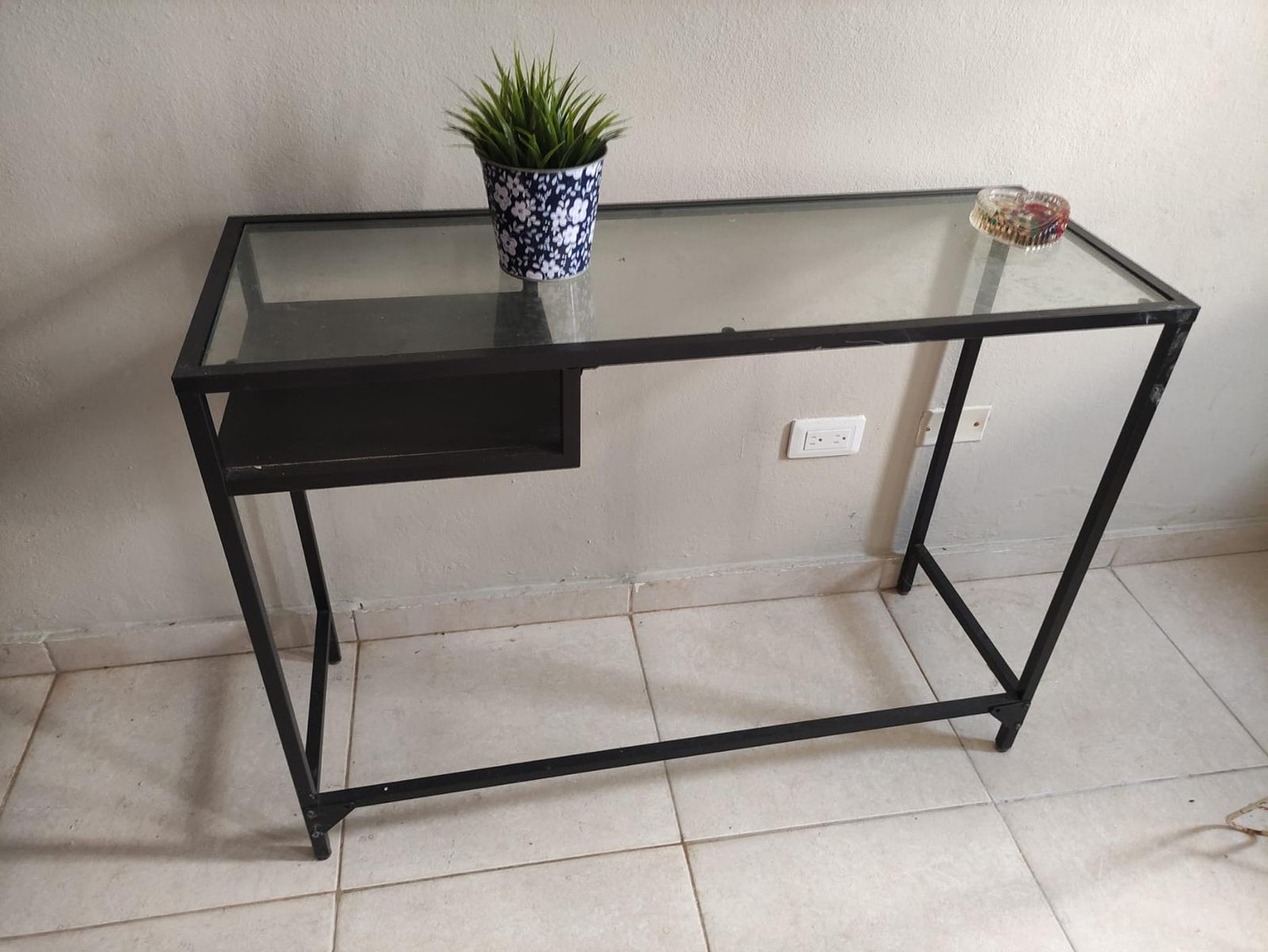muebles y colchones - Escritorio/Mesa para pc, negro IKEA, 100x36 cm

 1