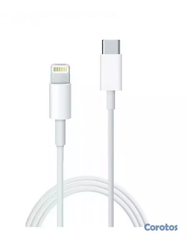 computadoras y laptops - CABLE LIGHTNING, PARA IPHONE TYPE C  DE ALTA CALIDAD   2