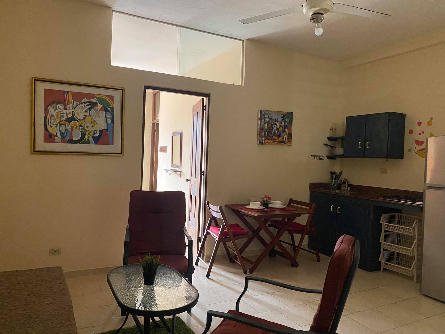 apartamentos - Apartamento amueblado de 1 habitación en la Zona Colonial, Santo Domingo 1