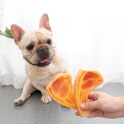 animales y mascotas - JUGUETE PARA PERRO CON FORMA DE BISTEC BISTEK HUESO MASCOTA 3