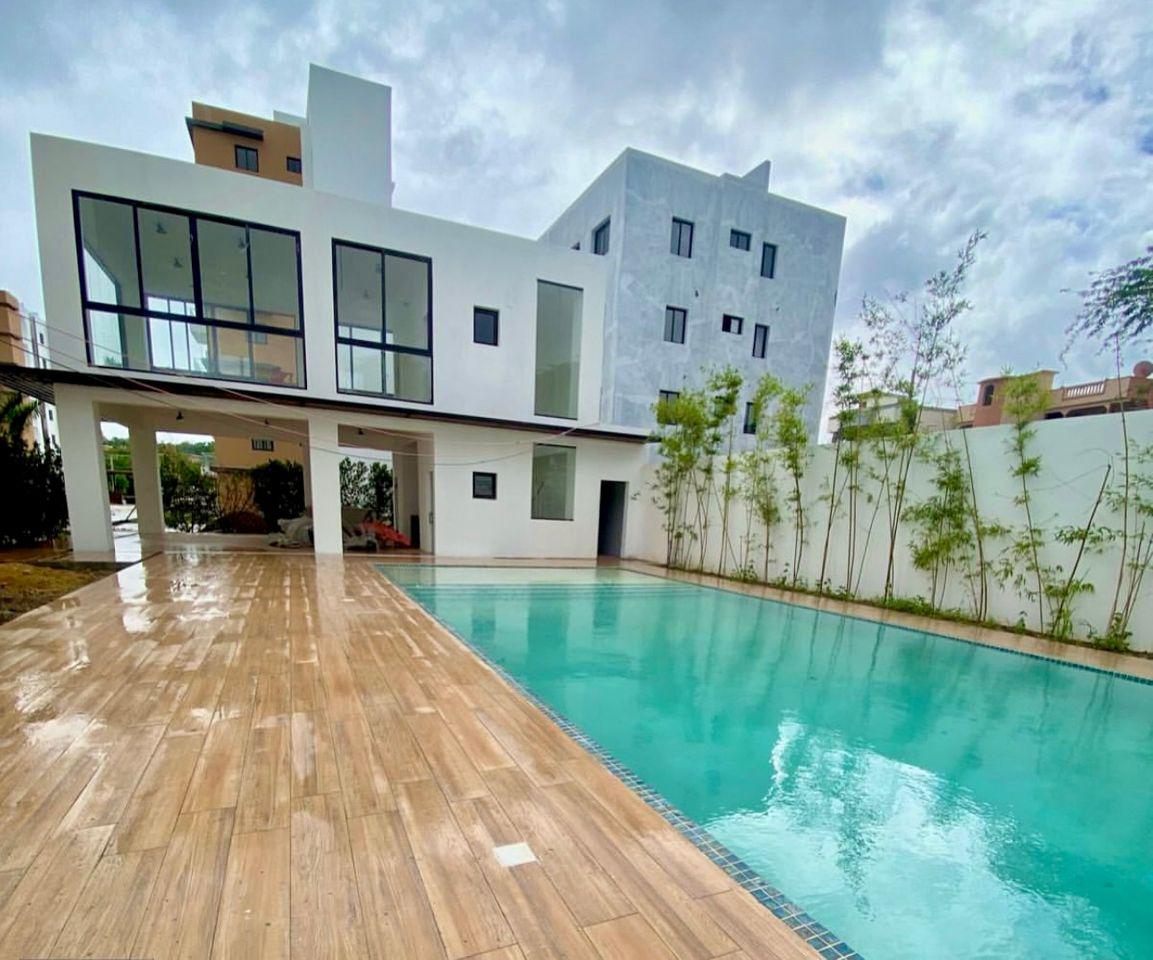apartamentos - APARTAMENTO CON PISCINA DE RENTA PROXIMO AL HOMS SANTIAGO