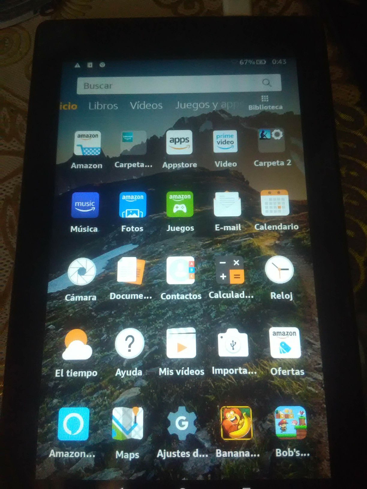 celulares y tabletas - Tablet Amazon fire7