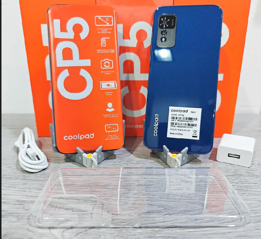 celulares y tabletas - COOLPAD CP5 + TCL BUDS (128GB, 6.5", 8GB RAM 4+4)