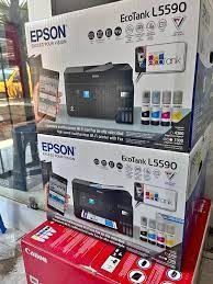 impresoras y scanners - IMPRESORA EPSON ECOTANK L5590 IMPRIME COPIA Y ESCANEA, WIFI Y USB, BANDEJA ADF 4