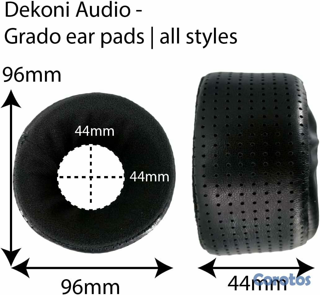 camaras y audio - Almohadillas Dekoni auriculares Grado Custom Velour 6