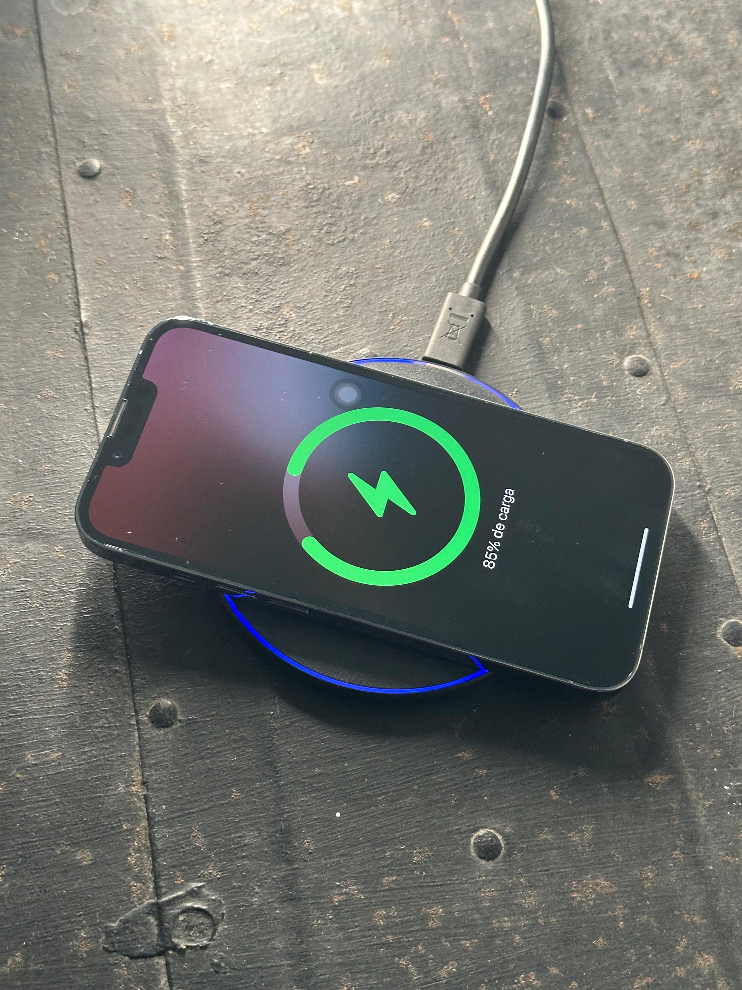 celulares y tabletas - cargador inalámbrico para iPhone y Android  6