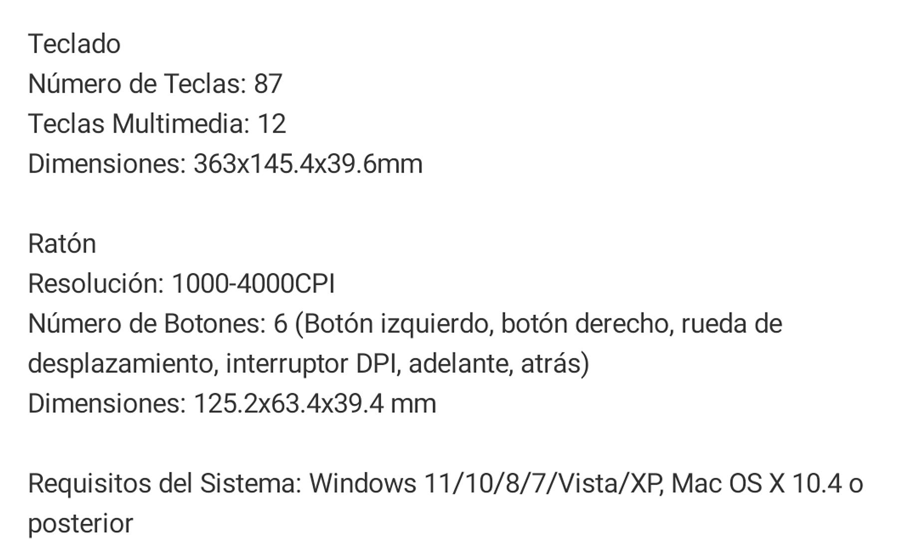 computadoras y laptops - Teclado y mouse inalámbricos recargables 2.4G con iluminación de fondo RGB 8