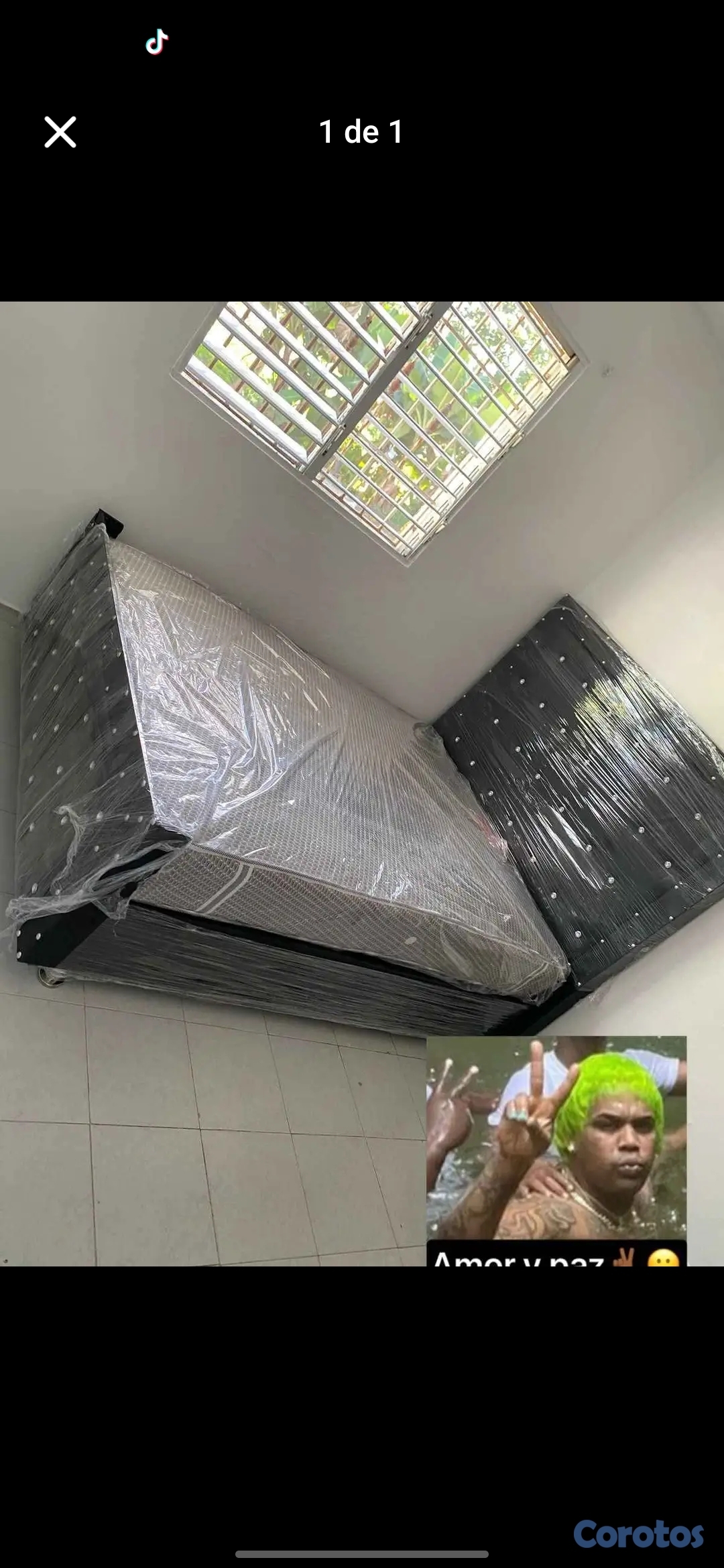 muebles y colchones - cama completa  1