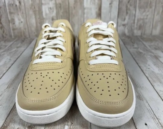 zapatos para mujer - NIKE COURT VISION LOW SESAME SIZE 11.1/2 4