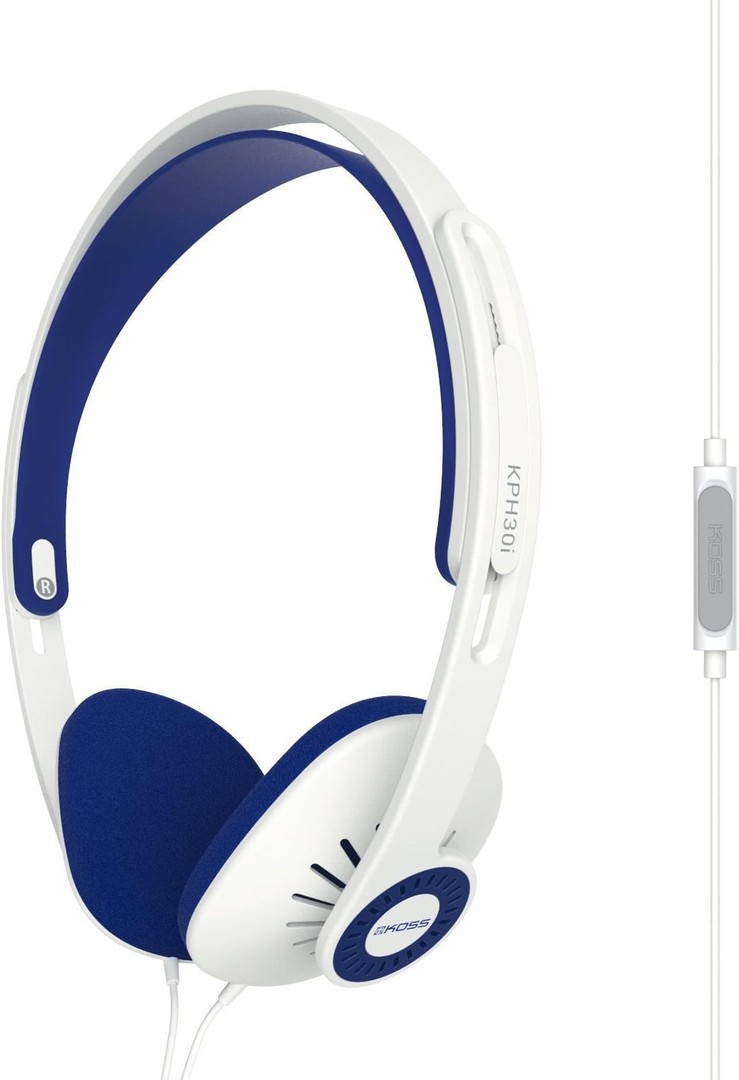 camaras y audio - Koss KPH30i Auriculares On Ear con micrófono n línea, control táctil  jack 3.5mm 1