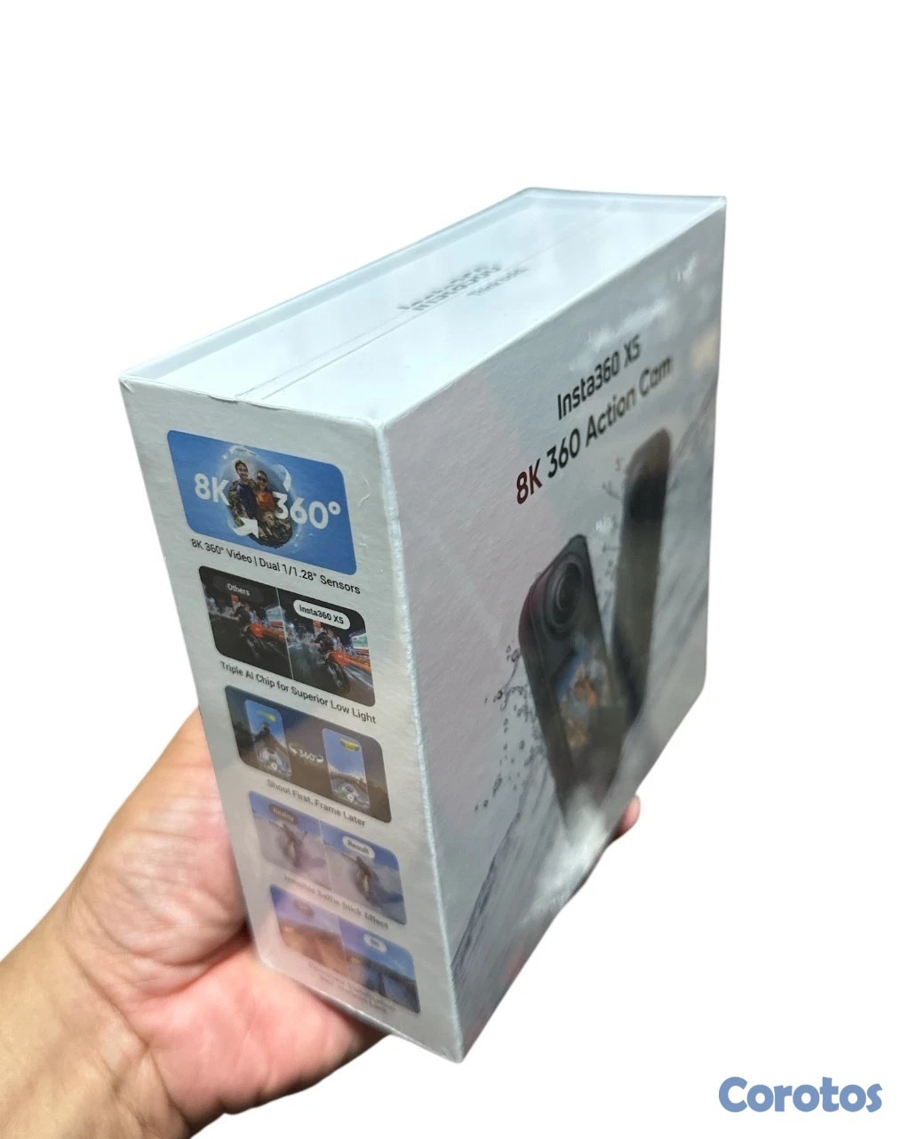 camaras y audio - Insta360 Waterproof 8K 360° Action Camera  3