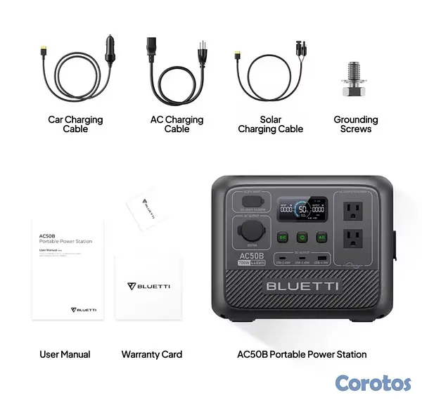 celulares y tabletas - BLUETTI AC50B 700W  4